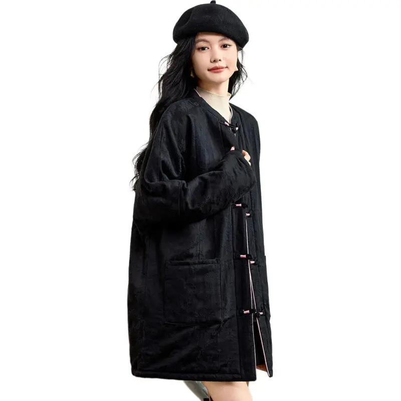 CARBAMMI Puffer Jacket Women's Black-1