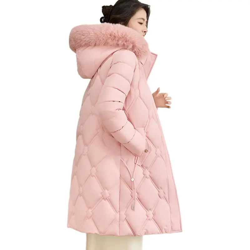 CARBAMMI Puffer Jacket Women's Pink-1