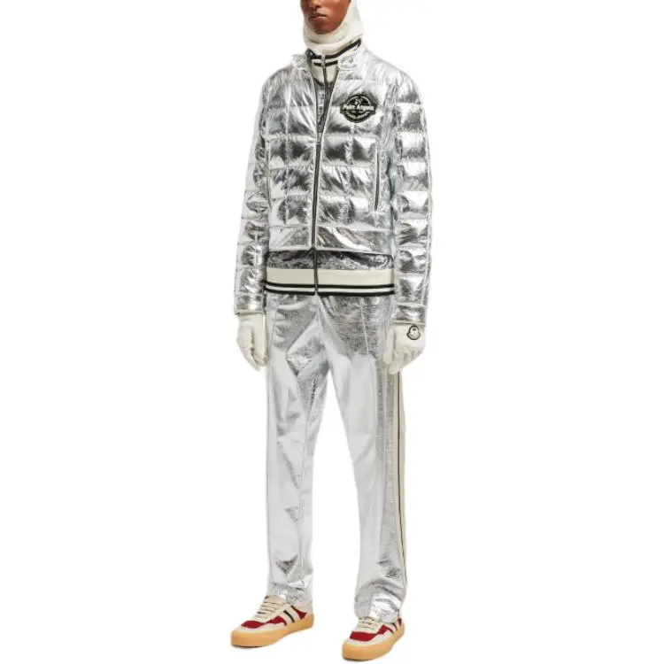Moncler X Palm Angels Logo Patch Down Jacket-3