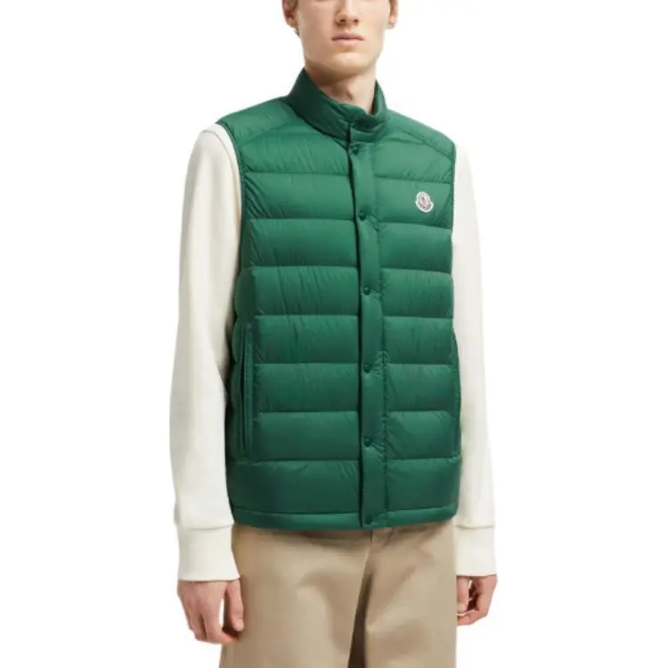 Moncler Barthe Logo Patch Padded Vest-3