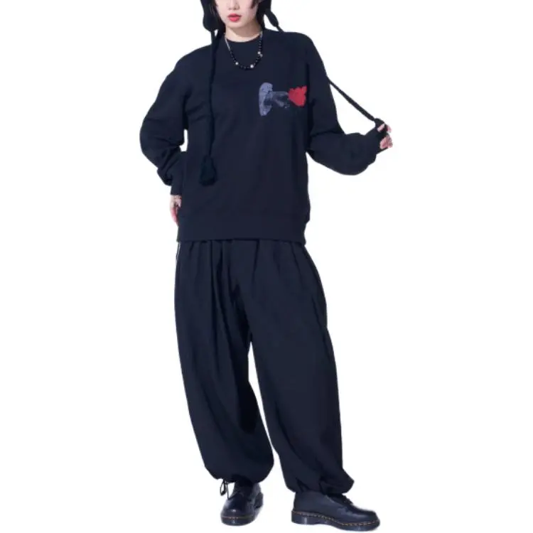 Yohji Yamamoto S'YTE FW24 Sweatshirt Unisex Black-3