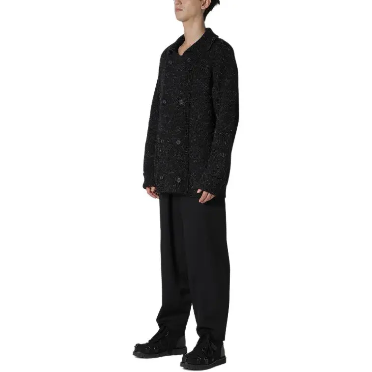 Yohji Yamamoto Double-Breasted Sweater-6