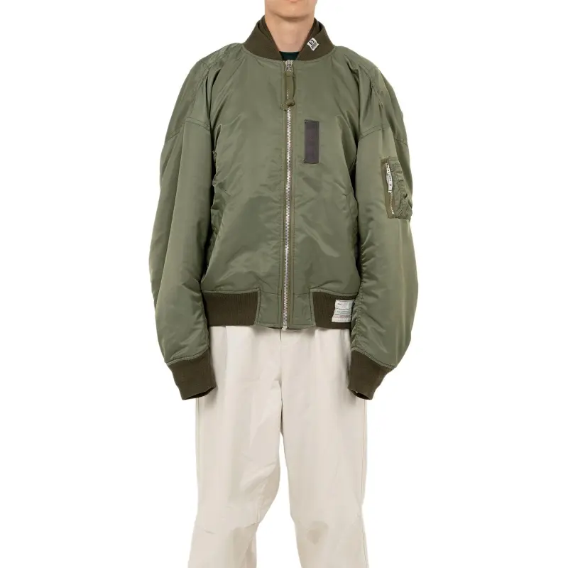 Maison Mihara Yasuhiro Nylon Bomber Jacket-6