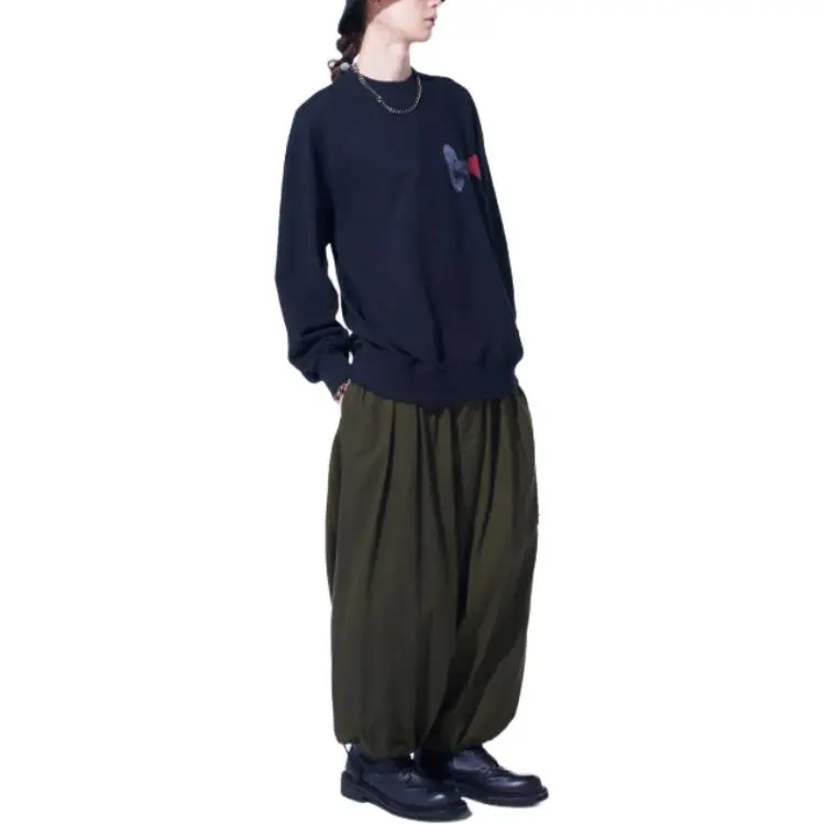 Yohji Yamamoto S'YTE FW24 Sweatshirt Unisex Black-5