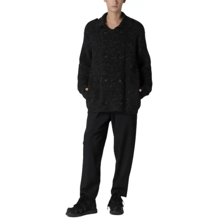 Yohji Yamamoto Double-Breasted Sweater-3