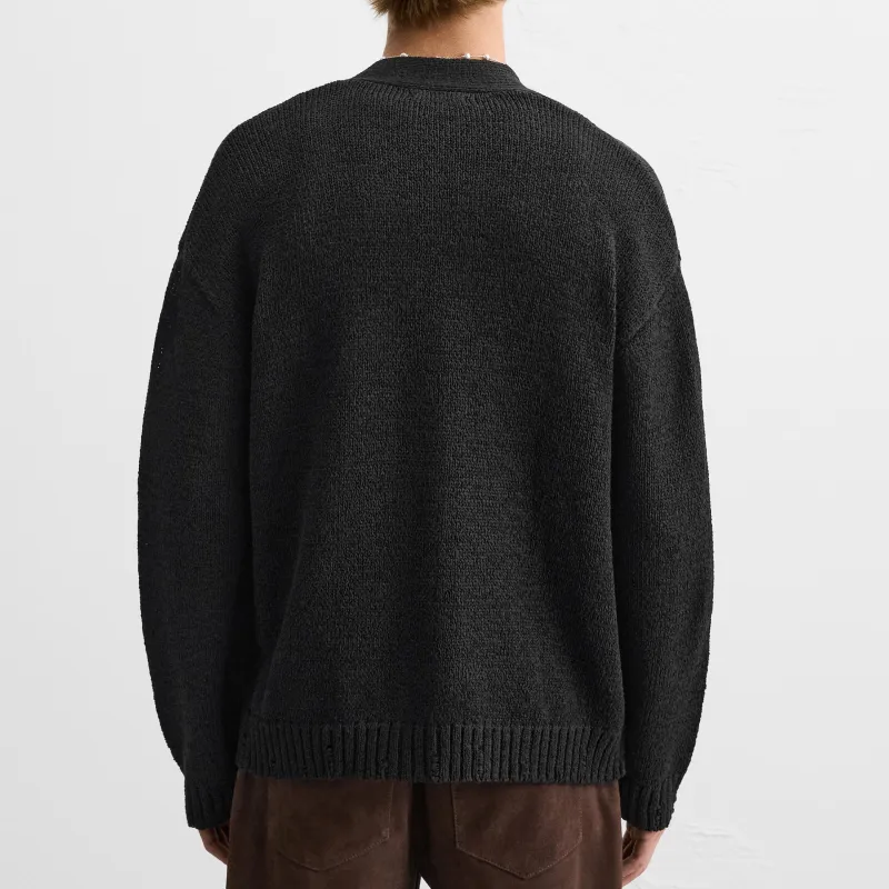 ZARA Knitwear Men Black-4