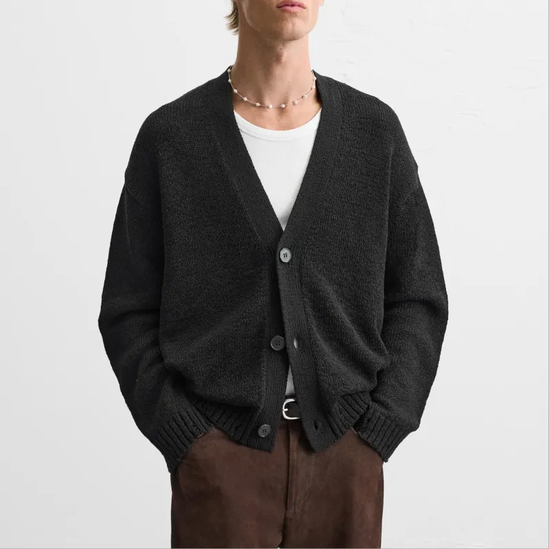 ZARA Knitwear Men Black-2