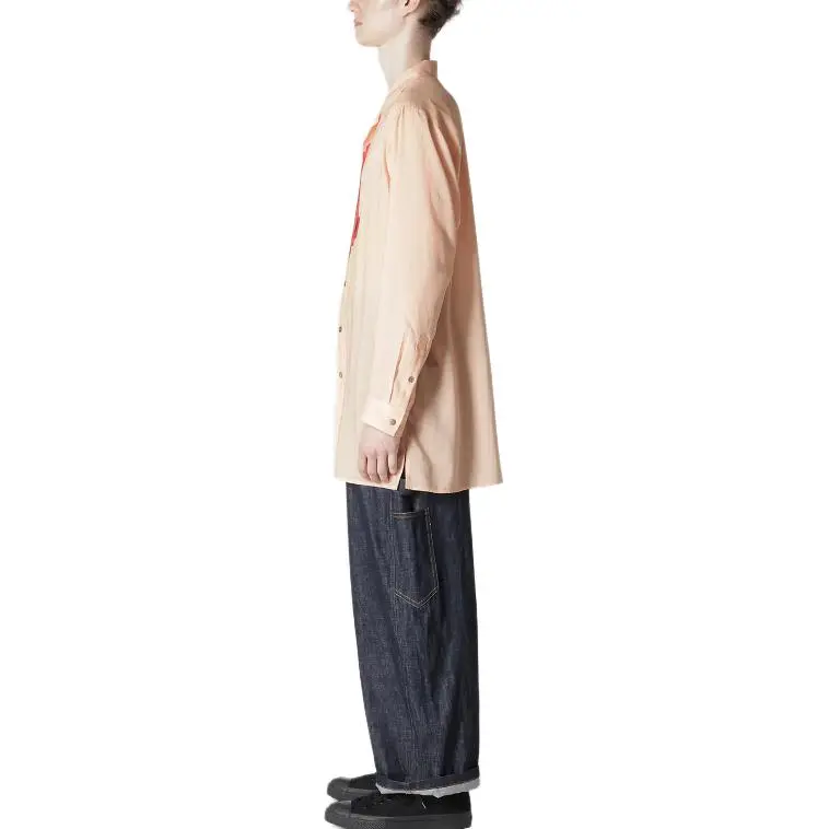 Yohji Yamamoto Y's For Men FW24 Shirt Men's Salmon Pink-2