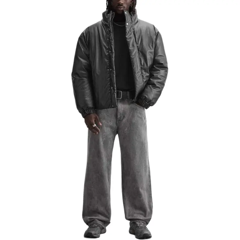 ZARA Leather Jackets Men-3