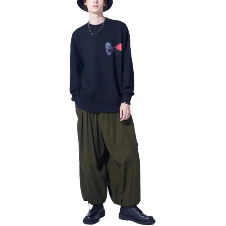 Yohji Yamamoto S'YTE FW24 Sweatshirt Unisex Black-6