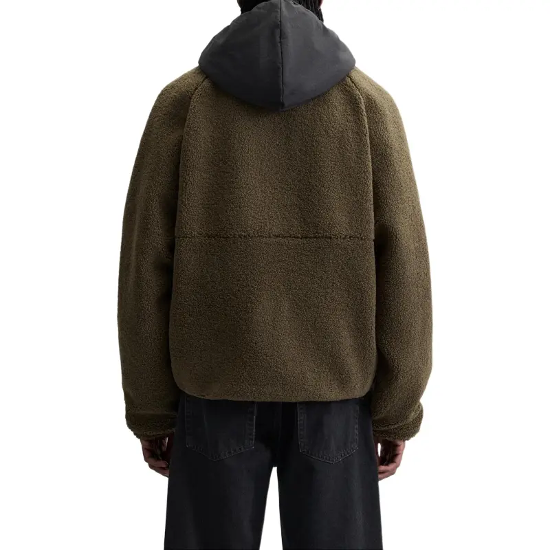 ZARA Jackets Men Khaki-5