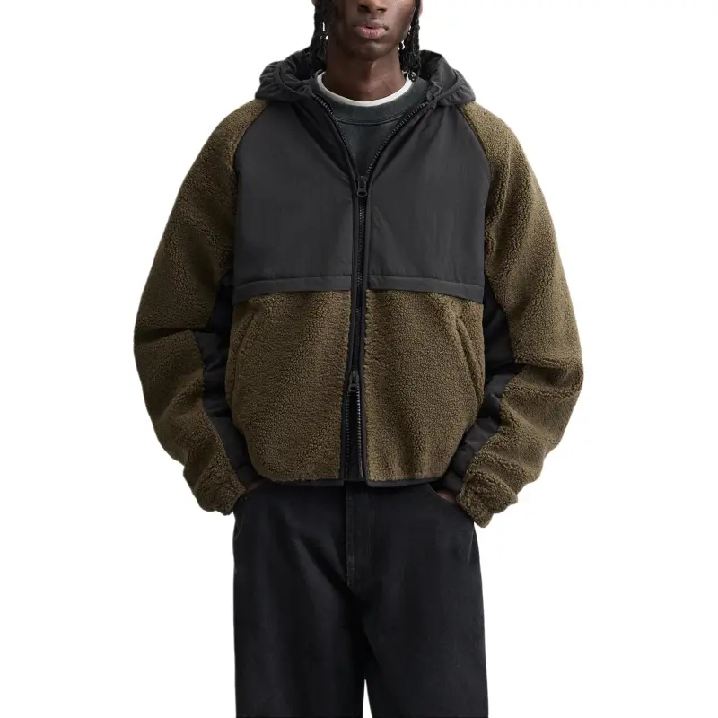 ZARA Jackets Men Khaki-2