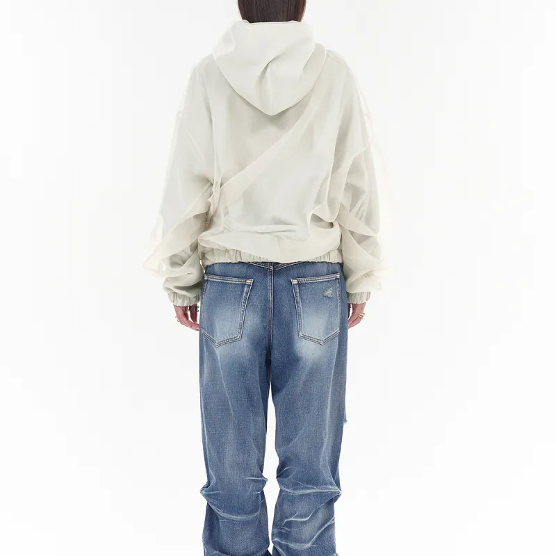 WE11DONE Jersey Hoodie-3