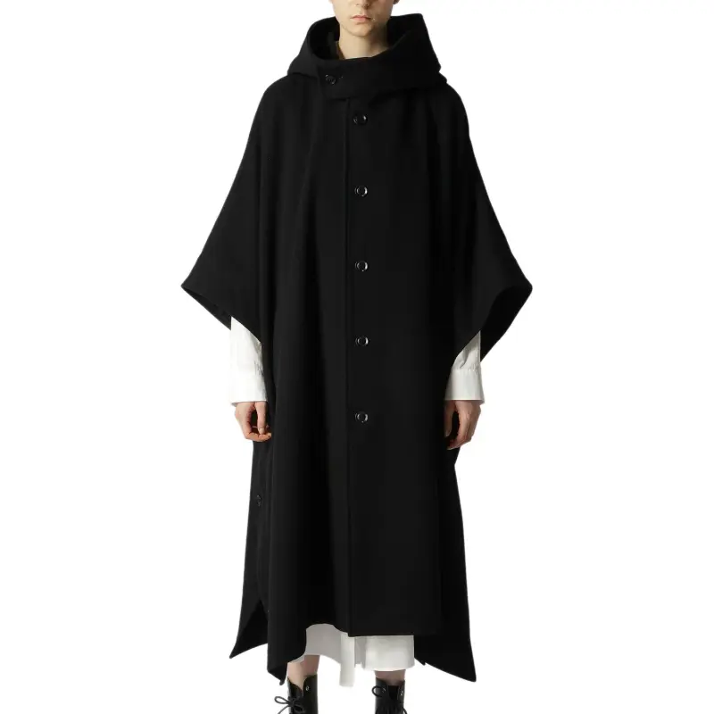 Yohji Yamamoto Y's FW24 Cloak Women's Black-6