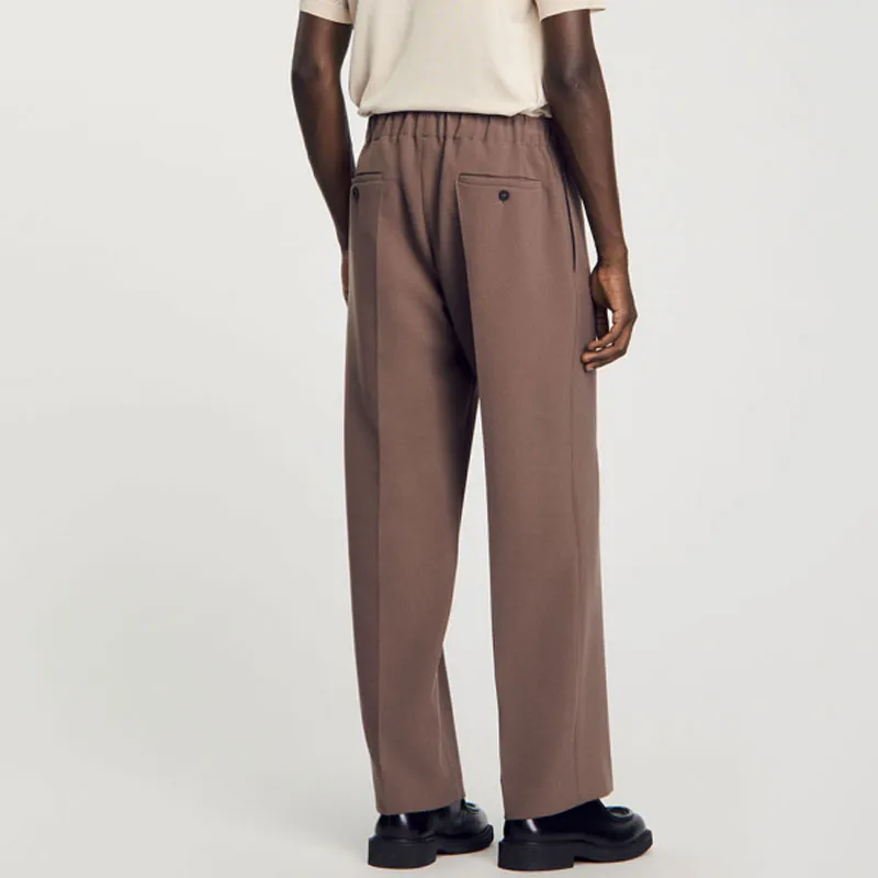 Sandro Wide leg Trousers-1