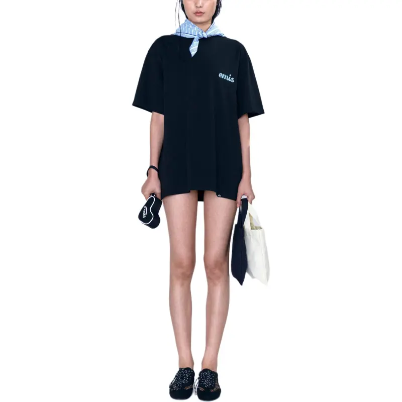 Emis T Shirts Unisex Black-4