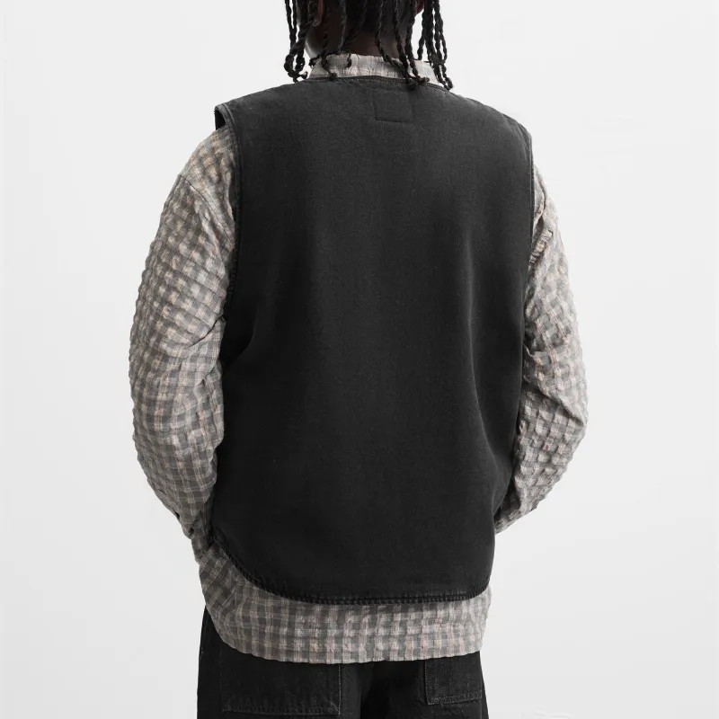 ZARA Vests Men Black-2