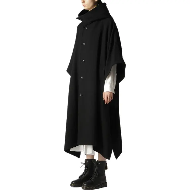 Yohji Yamamoto Y's FW24 Cloak Women's Black-3