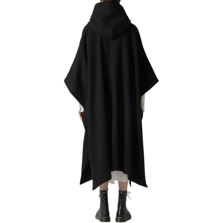 Yohji Yamamoto Y's FW24 Cloak Women's Black-5