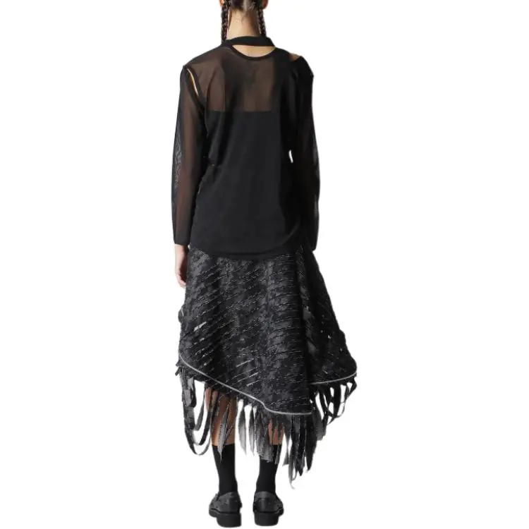 Yohji Yamamoto T Shirt Women's Black-5