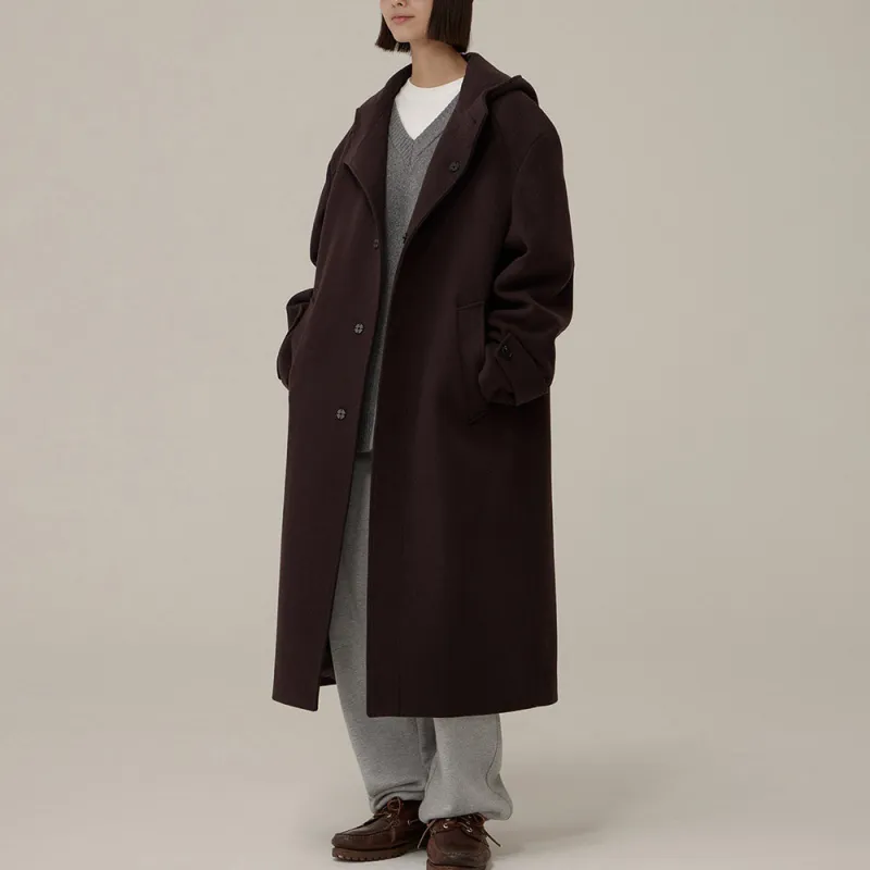 COVERNAT Coats Unisex Chocolate-2