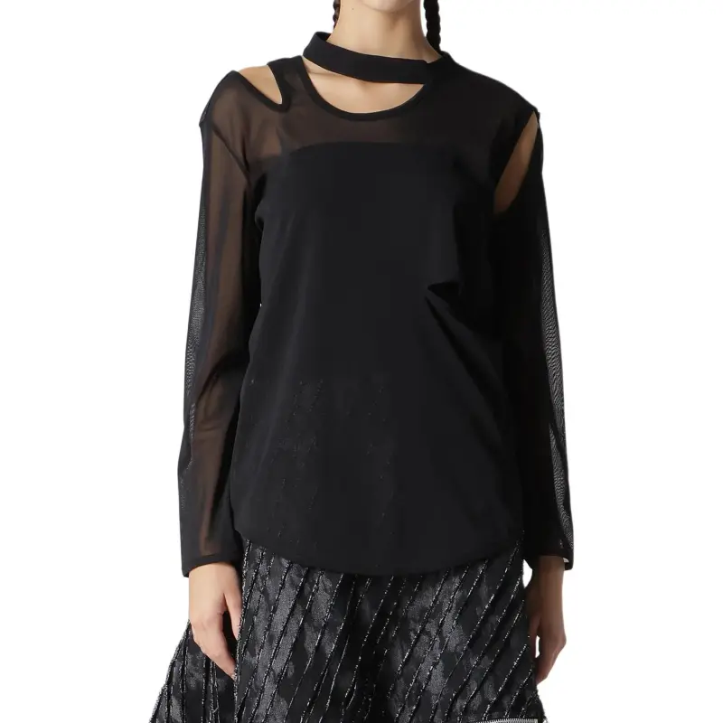 Yohji Yamamoto T Shirt Women's Black-2