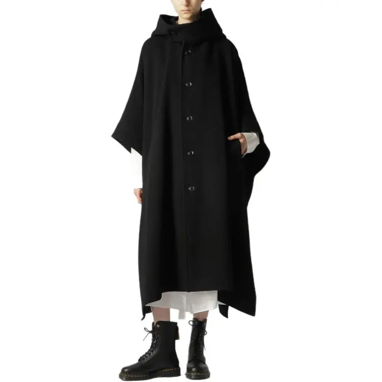 Yohji Yamamoto Y's FW24 Cloak Women's Black-2