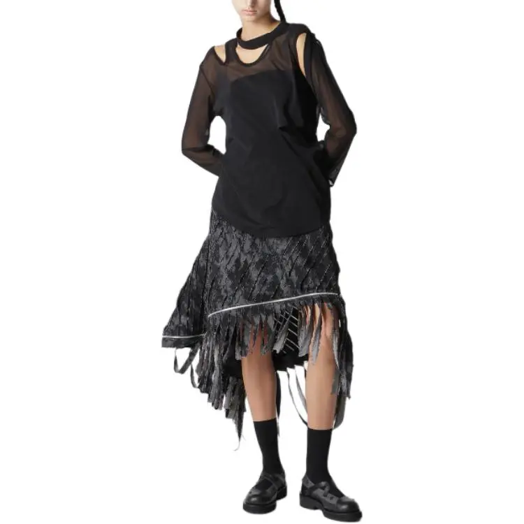 Yohji Yamamoto T Shirt Women's Black-4
