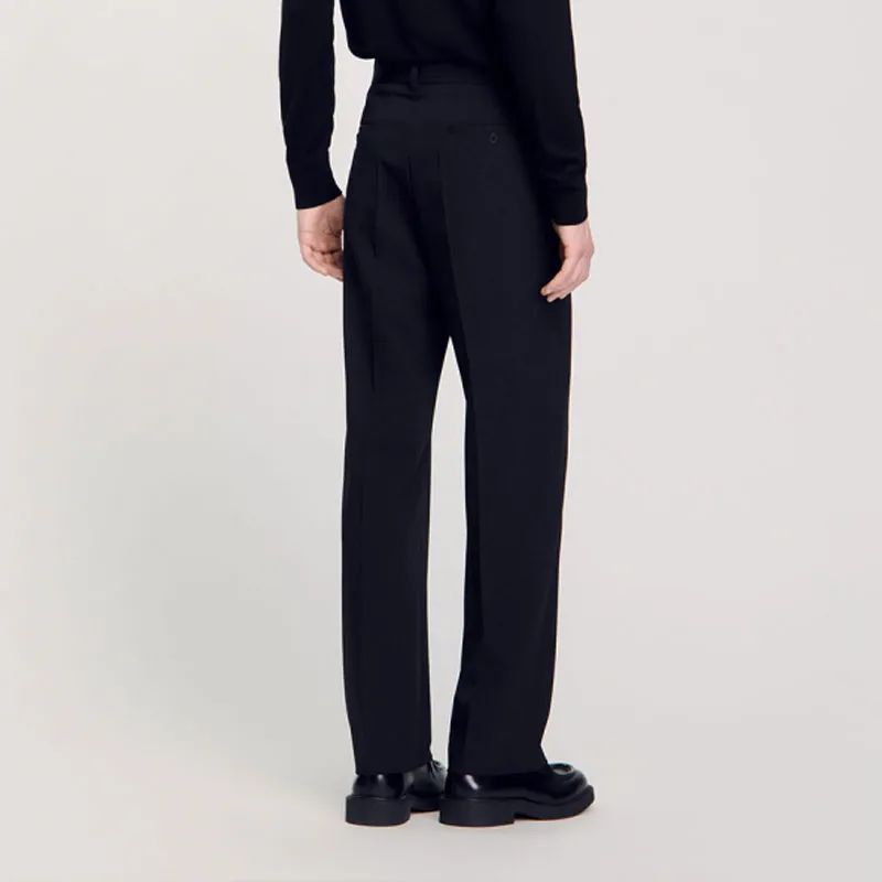 Sandro Straight leg Trousers-1