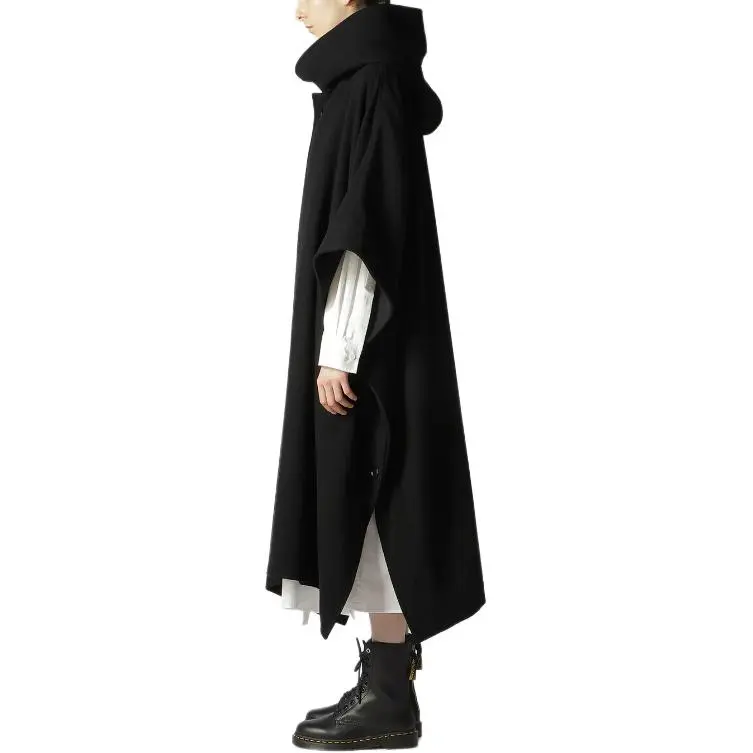 Yohji Yamamoto Y's FW24 Cloak Women's Black-4