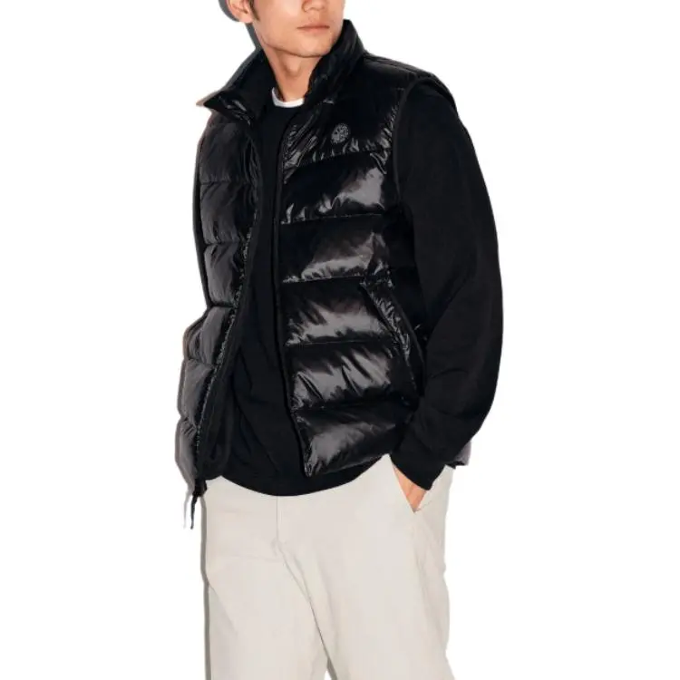 Abercrombie＆Fitch Vest Men's Black-2