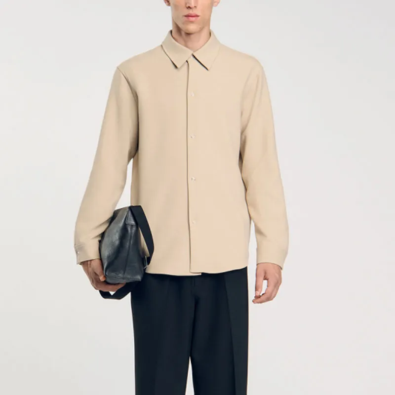 Sandro Long sleeve Jersey Shirt-1