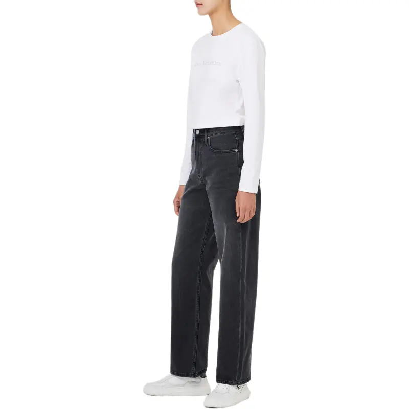 CALVIN KLEIN Jeans Women's Washed Black-4