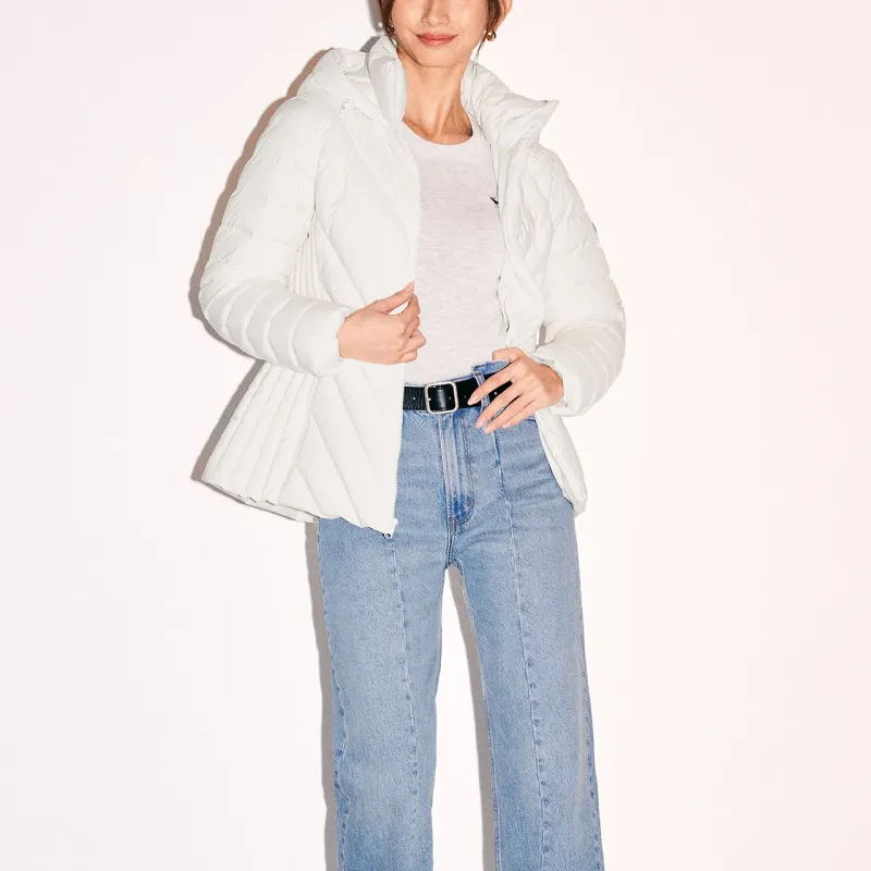 Abercrombie＆Fitch Down Jacket Women's White-4