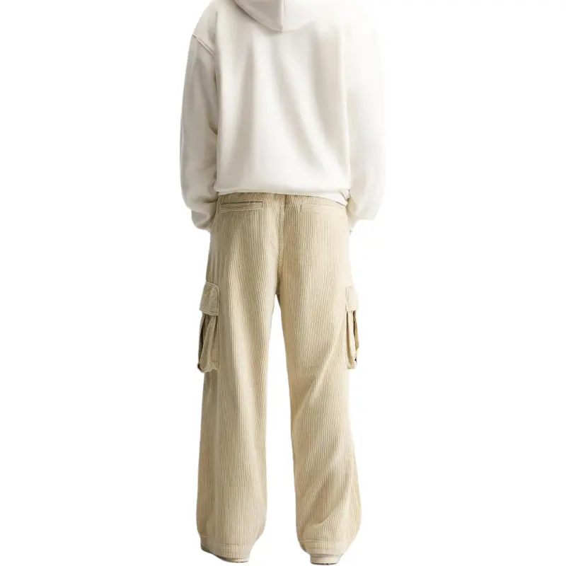 ZARA Cargo Pants Men Brown-3
