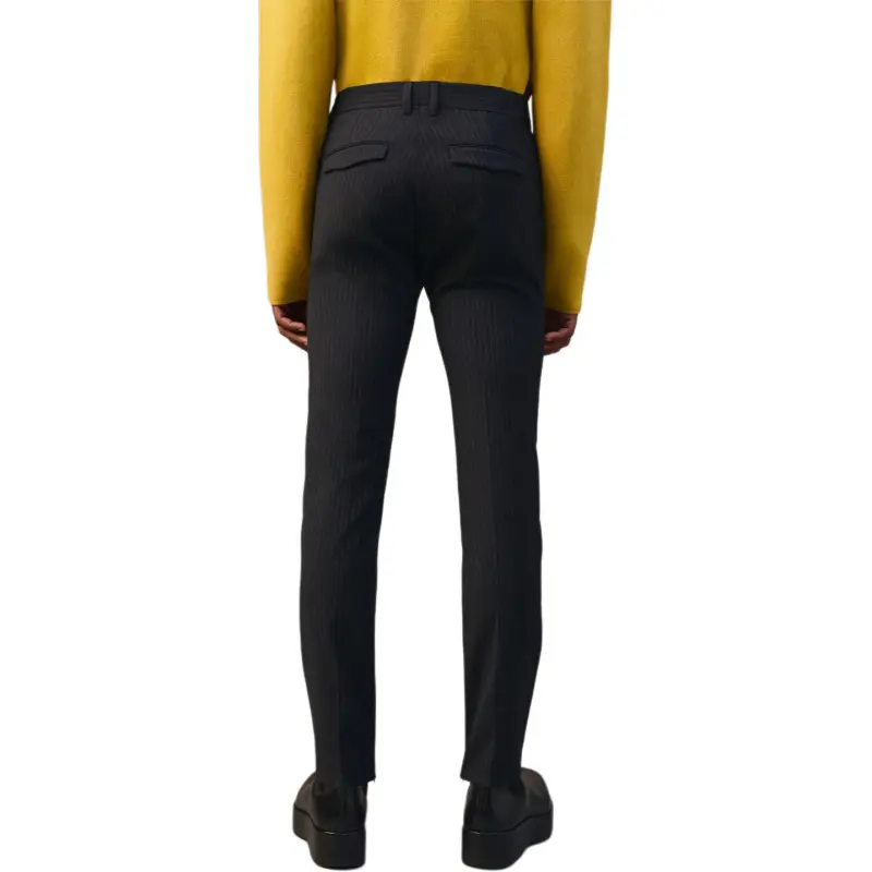 ZARA Suit Trouser Men's Deep Sea Blue-4