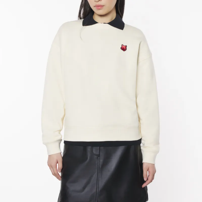 Maison Kitsune Bold Fox Head Patch Comfort Sweatshirt-2