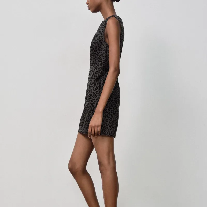 ZARA Sleeveless Dress Women's Dark Blue-2