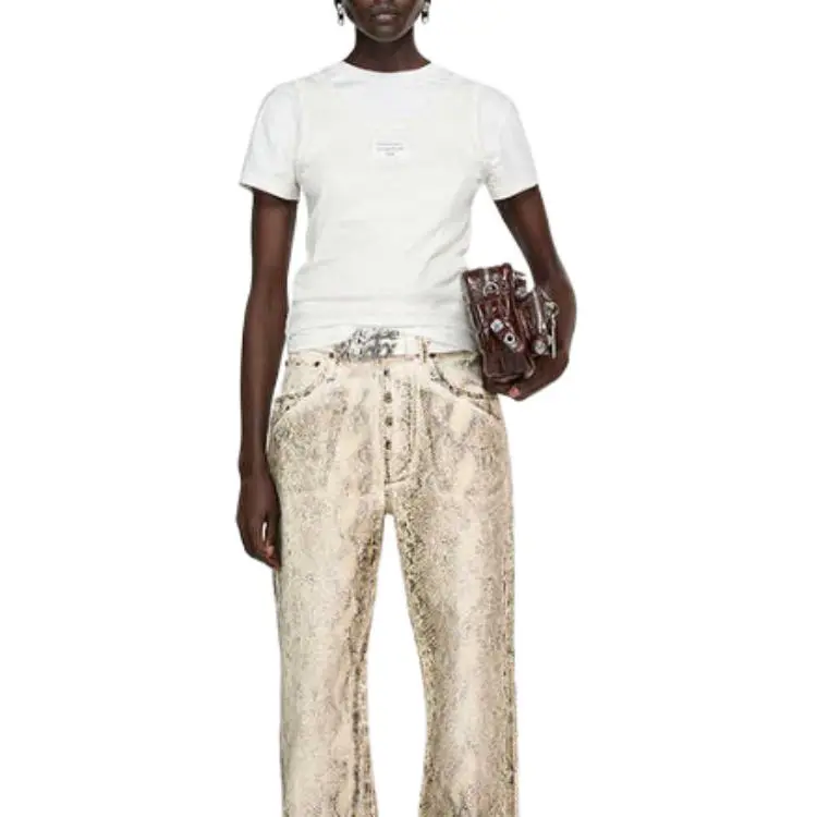 Acne Studios T Shirt 'Off White'-2