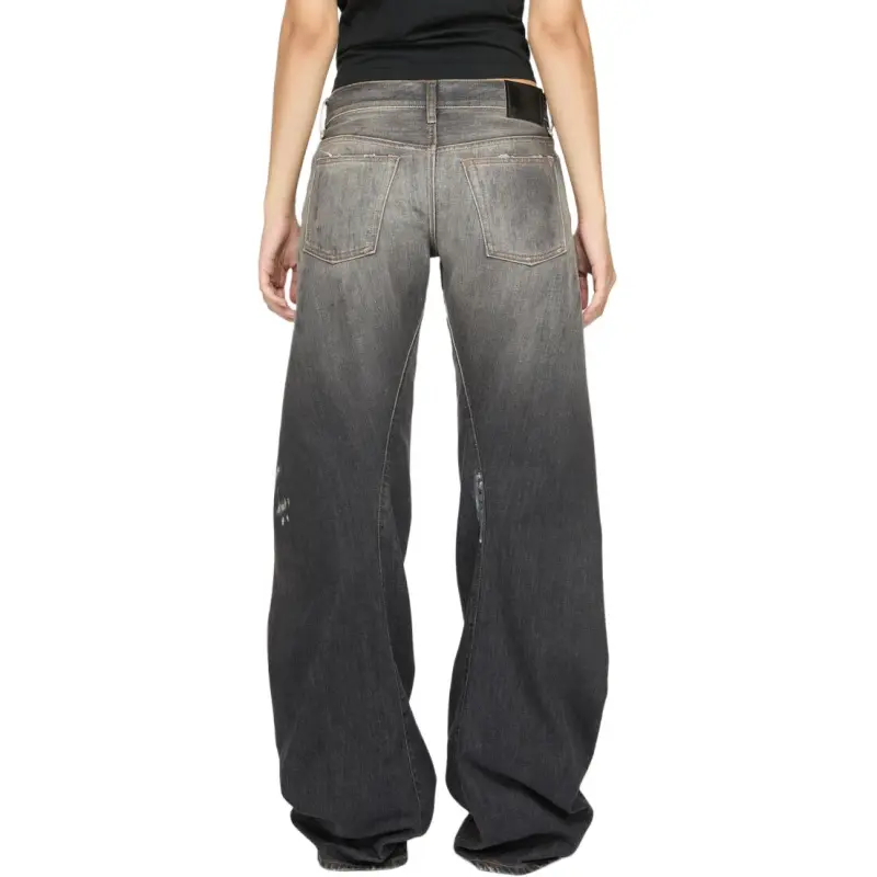 Acne Studios Loose Fit Jeans 'Black'-1