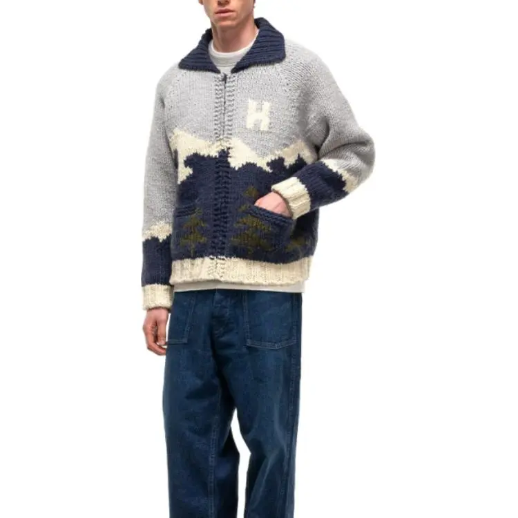 HUMAN MADE Sweater Men's Marine-3