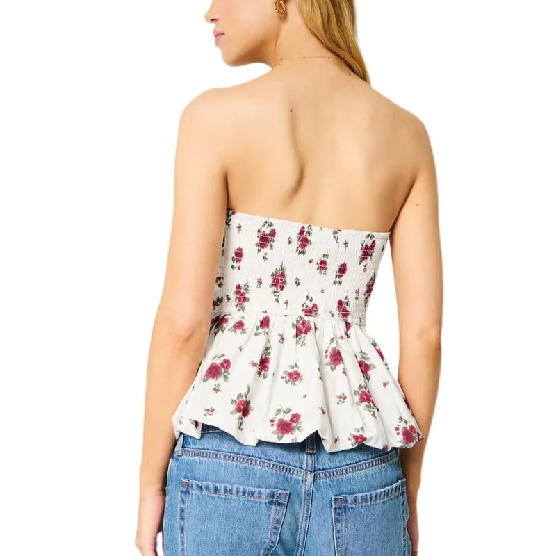Hollister T Shirt Women's White-1