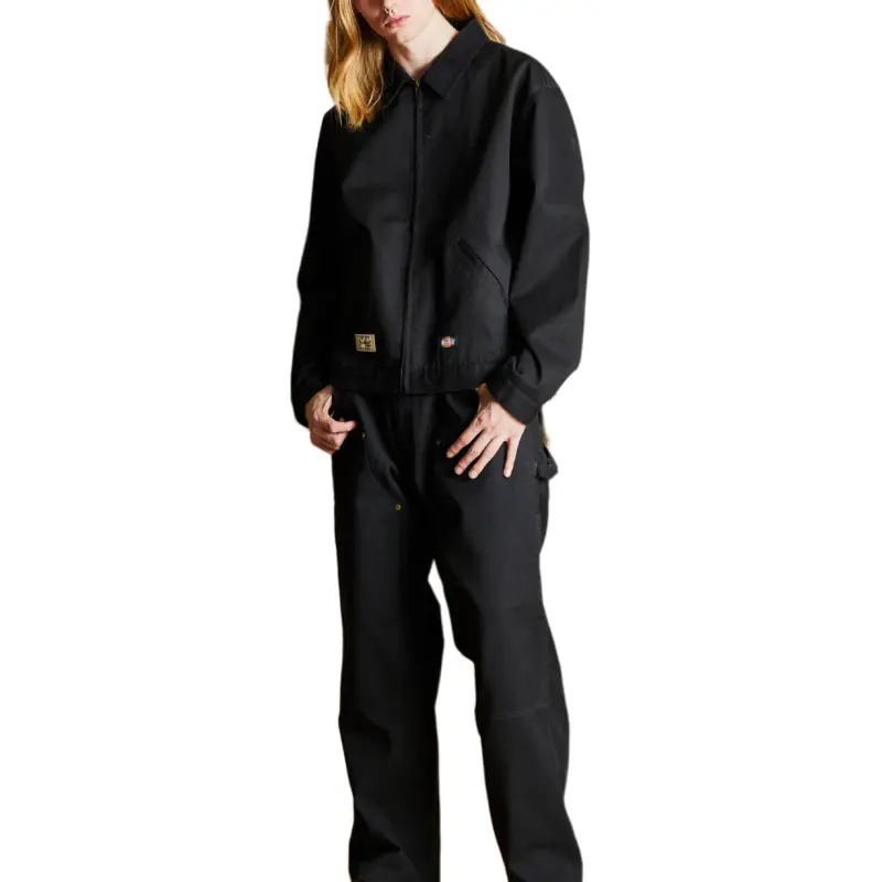 Schott N.y.c. X Dickies Schott N.Y.C. CO-TITLED Jackets Unisex Black-2