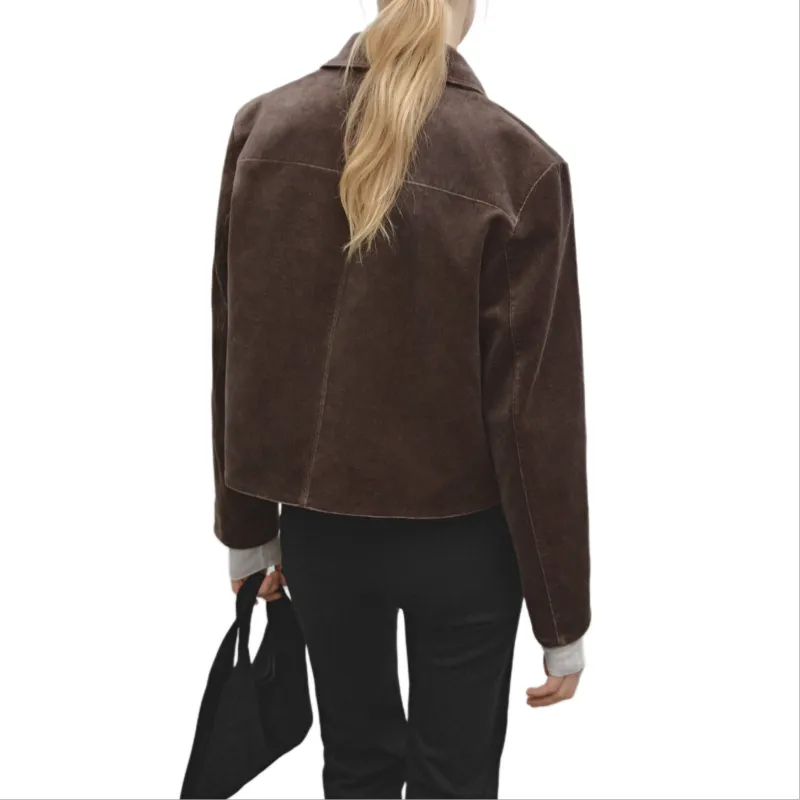 Massimo Dutti Jackets & Coats Women's Brown-3