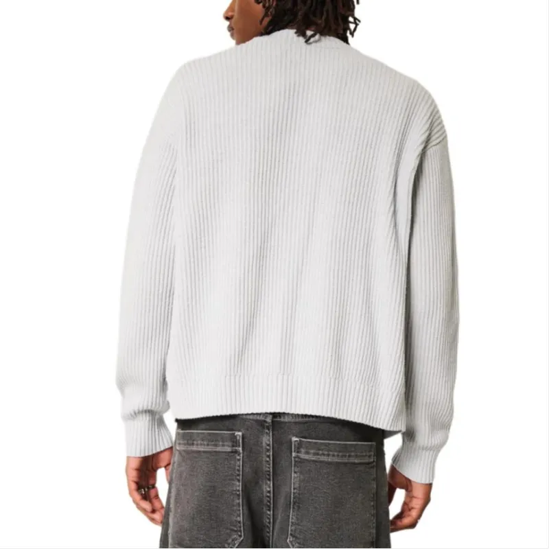 Hollister Knitwear Men's Light Gray-1