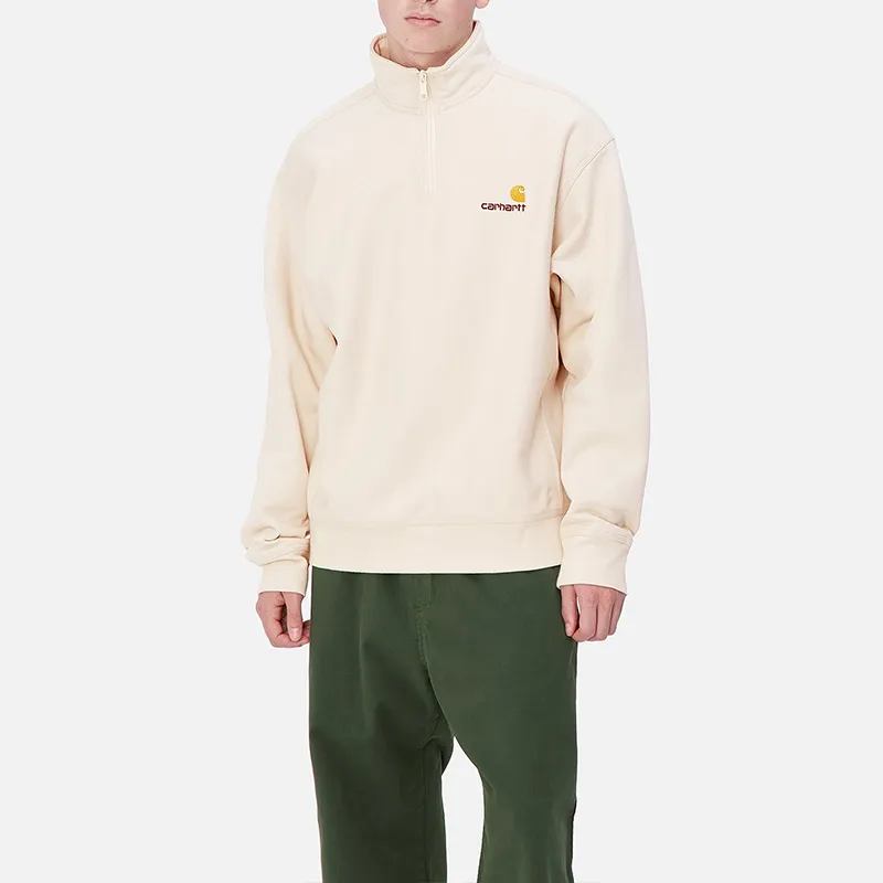Carhartt WIP Half Zip American Script Sweatshirt-3