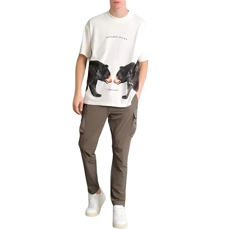 REPRESENT T Shirts Men White-3