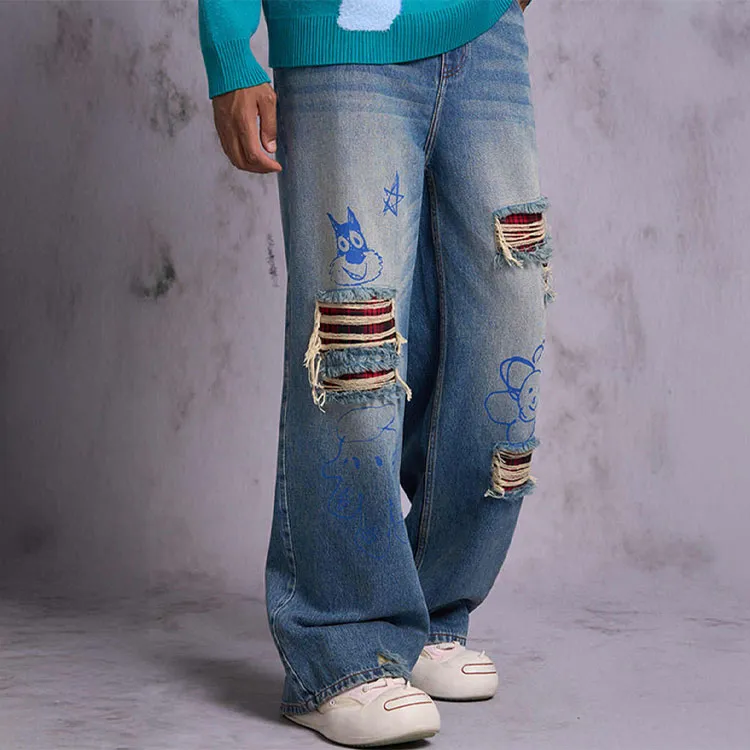 CANOTWAIT_ Jeans Unisex-1