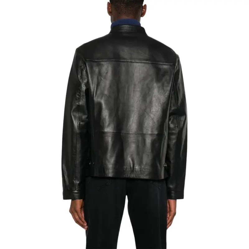 Tommy Hilfiger Leather Zipped Jacket-2