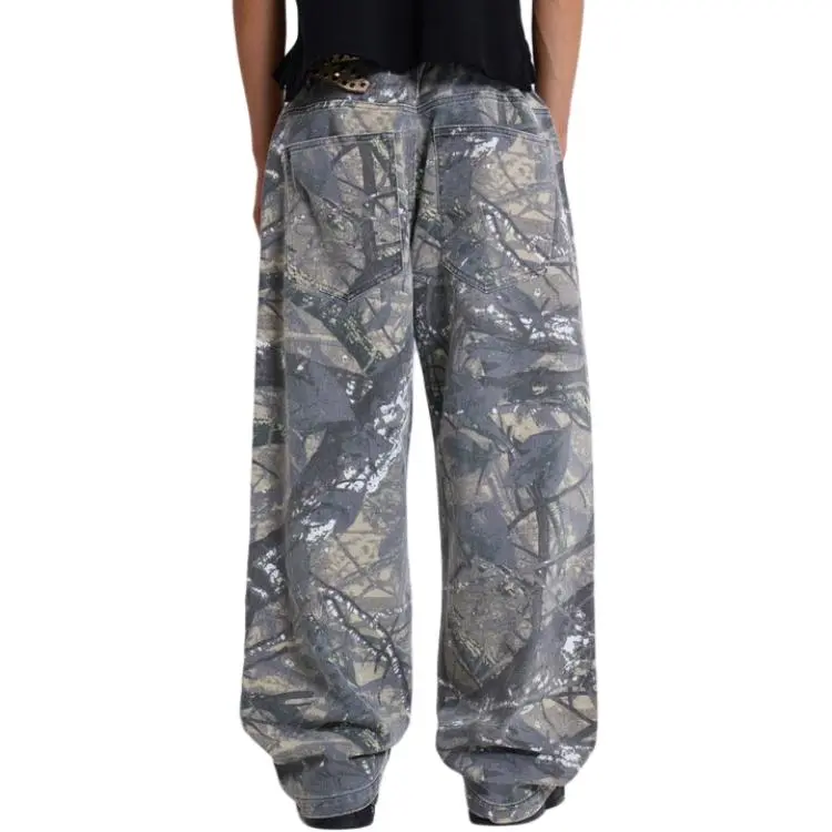 Jaded London Forest Camo Colossus Jeans Jeans Men's Camouflage-1